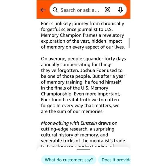 Moonwalking with Einstein Book by Josh Foer - Picture 13 of 16